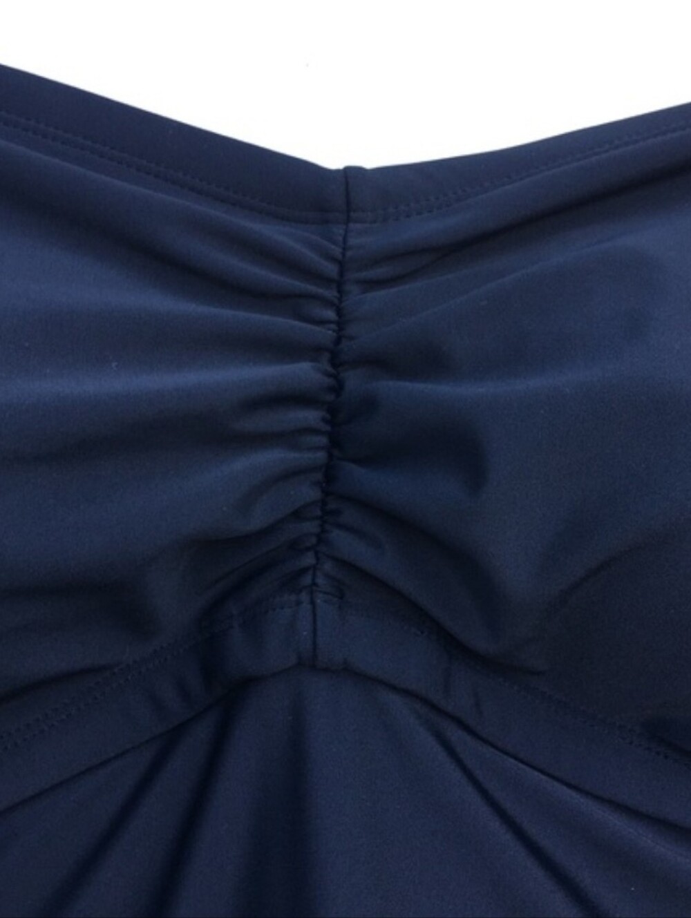 Black Halter One-Piece Swimsuit with Side Lattice Plus Size 18W - Picture 5 of 11